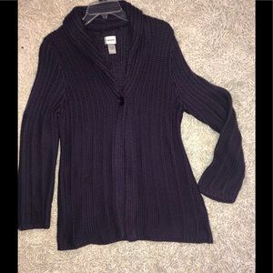 Chico’s tunic length cardigan sweater